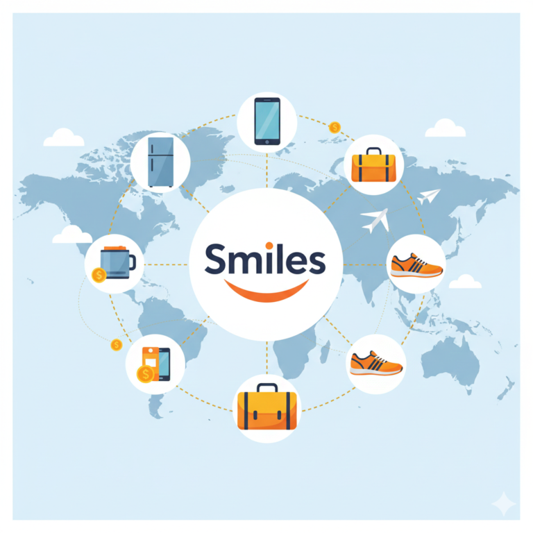 Como ganhar milhas Smiles comprando o que você já precisa (Magalu, Casas Bahia e mais).