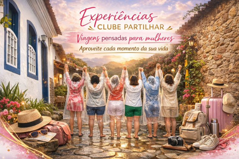 Bem-vinda ao Clube Partilhar: Onde cada viagem é uma nova conexão